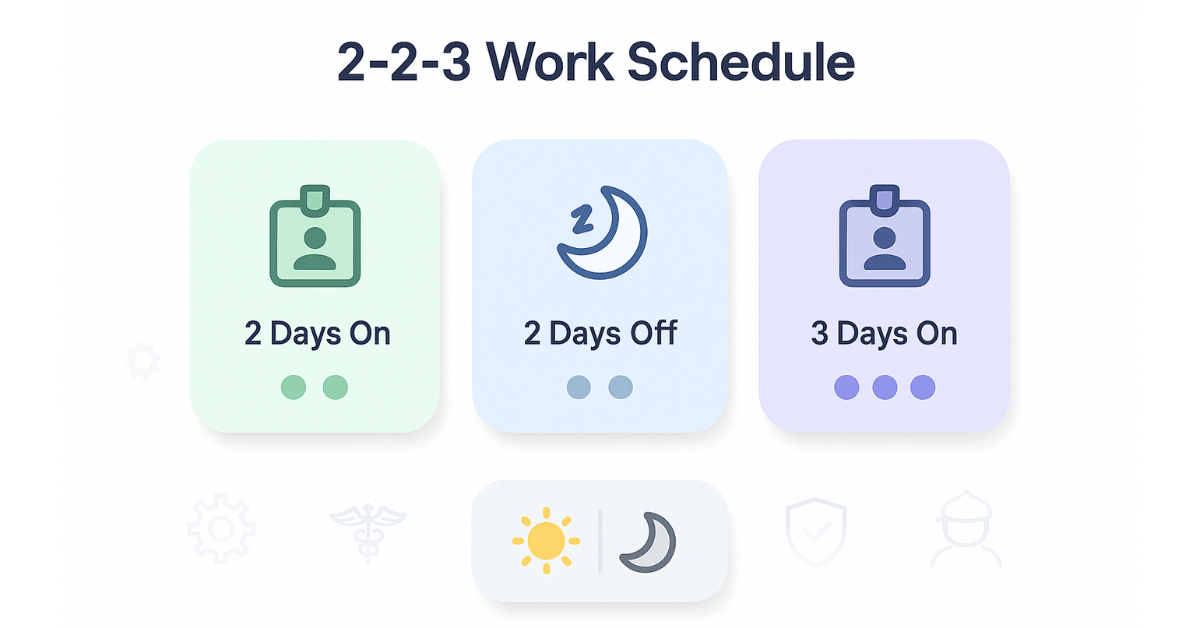 2-2-3 Work Schedule