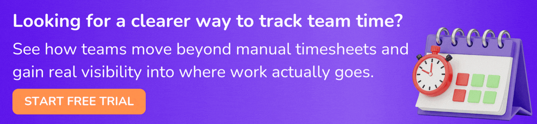 Time Tracking CTA Banner