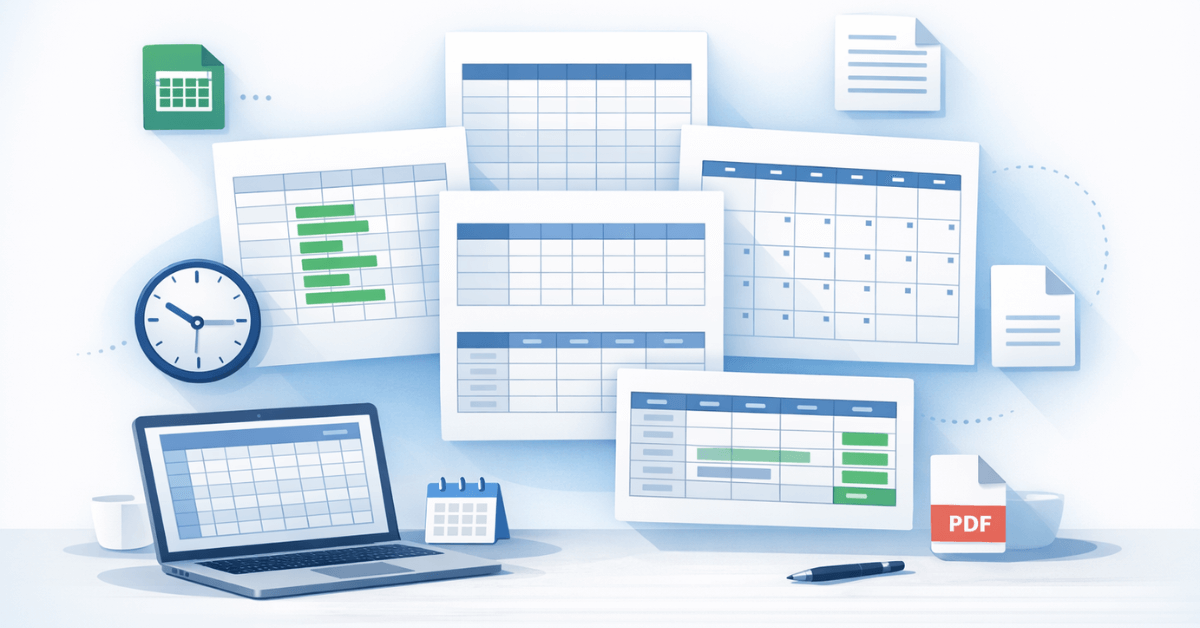 Free Timesheet Templates Free Timesheet Templates