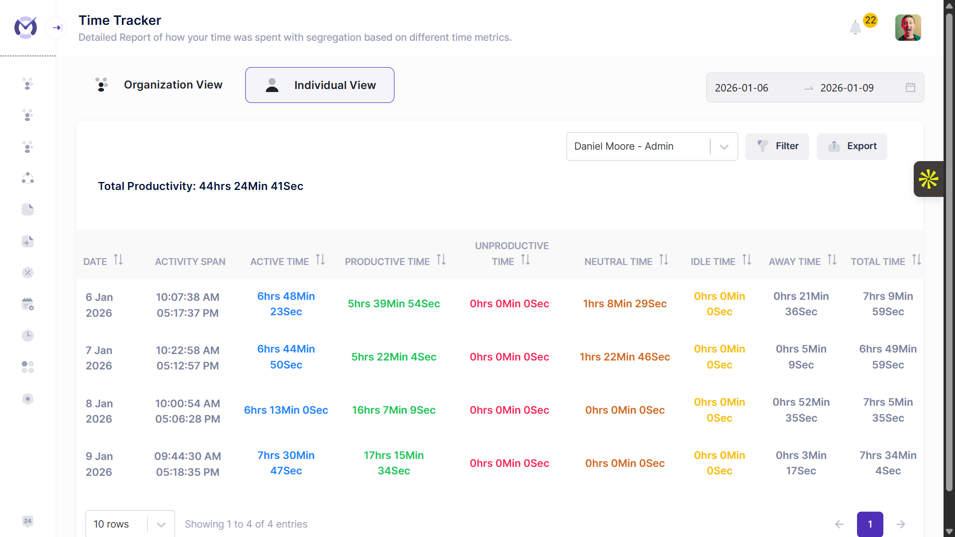 Time Tracking